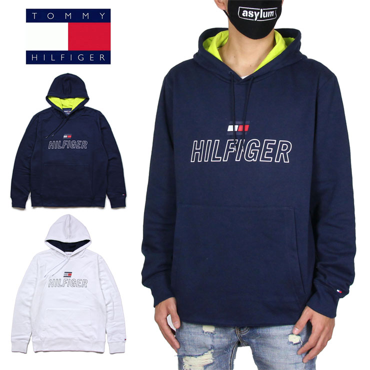 楽天市場 トミーヒルフィガー パーカー Tommy Hilfiger プルオーバーパーカー メンズ レディース ブランド 大きいサイズ おしゃれ おすすめ Aerobic Popover Hood 78f0123 ネイビー ホワイト M L Xl ストリート系b系通販 Asylum