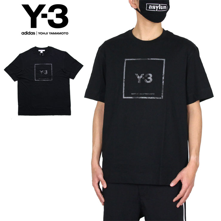 楽天市場 Y 3 Tシャツ ワイスリー 半袖tシャツ メンズ レディース ブランド 大きいサイズ Y3 Adidas Yohji Yamamoto アディダス ヨウジヤマモト おしゃれ おすすめ 黒 U Square Label Graphic Ss Tee Gv6060 ブラック M L Xl ストリート系b系通販 Asylum