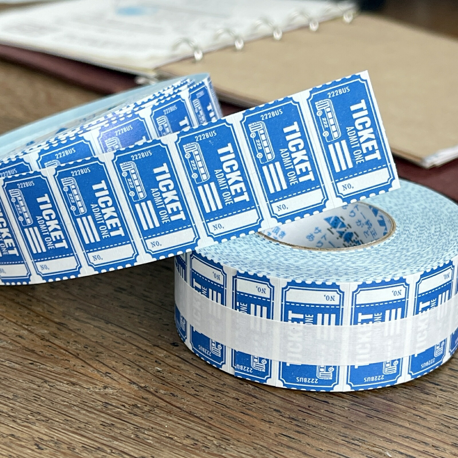 楽天市場】シール 東京アンティークセレクト 古いバスチケット ロール