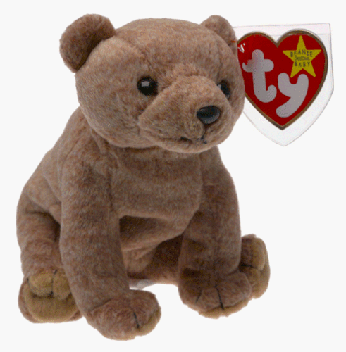 楽天市場】TY ビーニーベイビーズ BEANIE BABIES Almond クマ