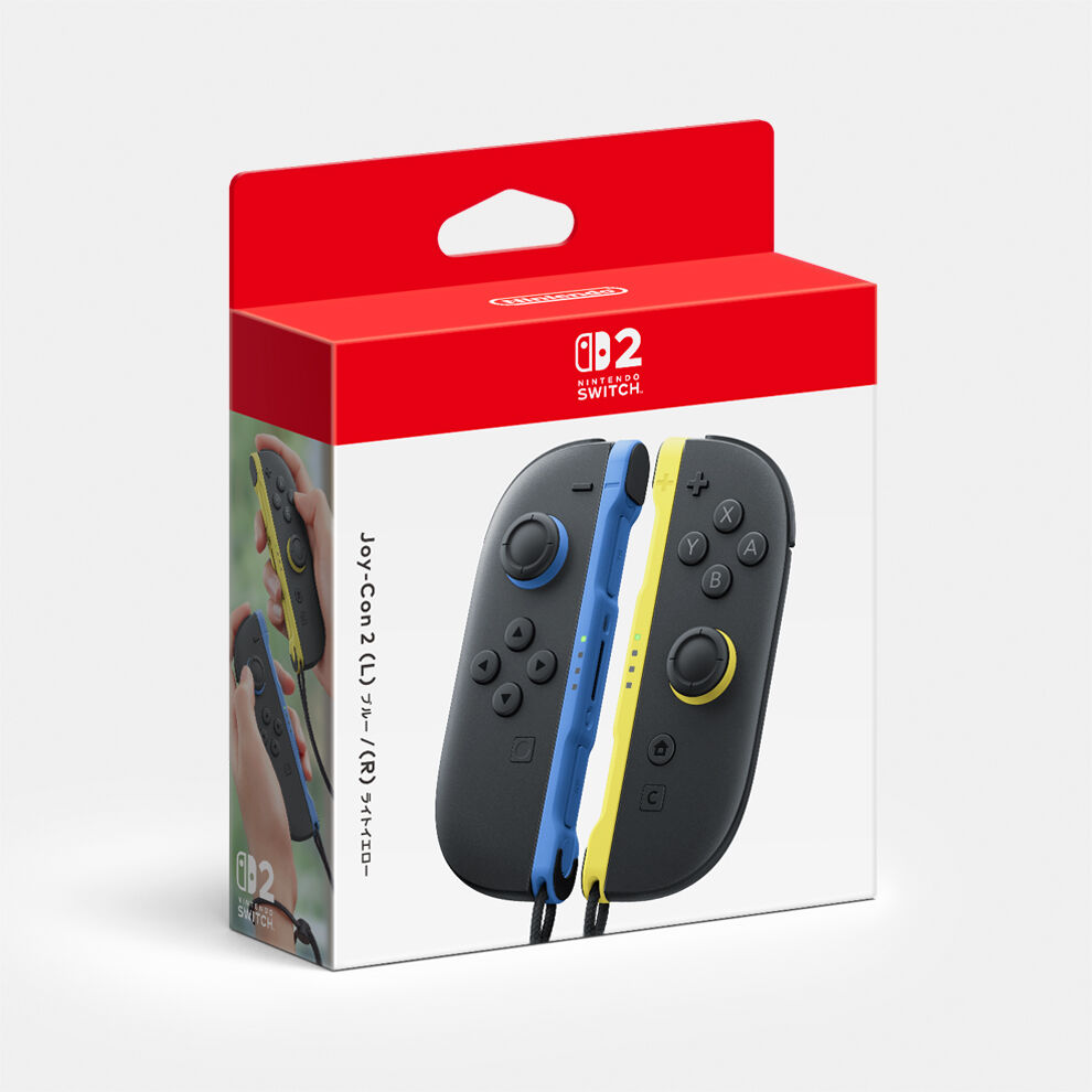 Joy-Con 2 (L) ブルー/(R) ライトイエロー|エーティーフィールド