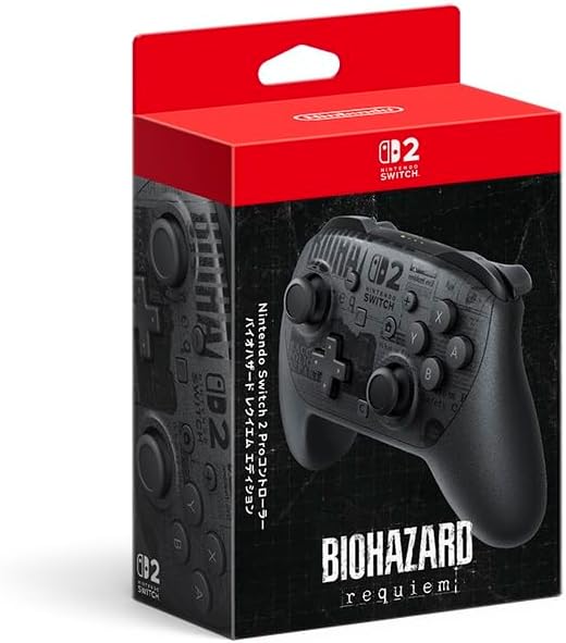 Nintendo Switch 2 Proコントローラー バイオハザード レクイエム エディション｜エーティーフィールド