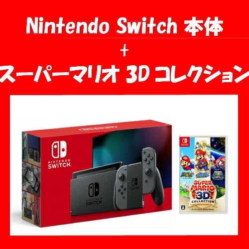 最安挑戦 本体 スーパーマリオ3dコレクション グレー ニンテンドースイッチ 本体 Williamsav Com