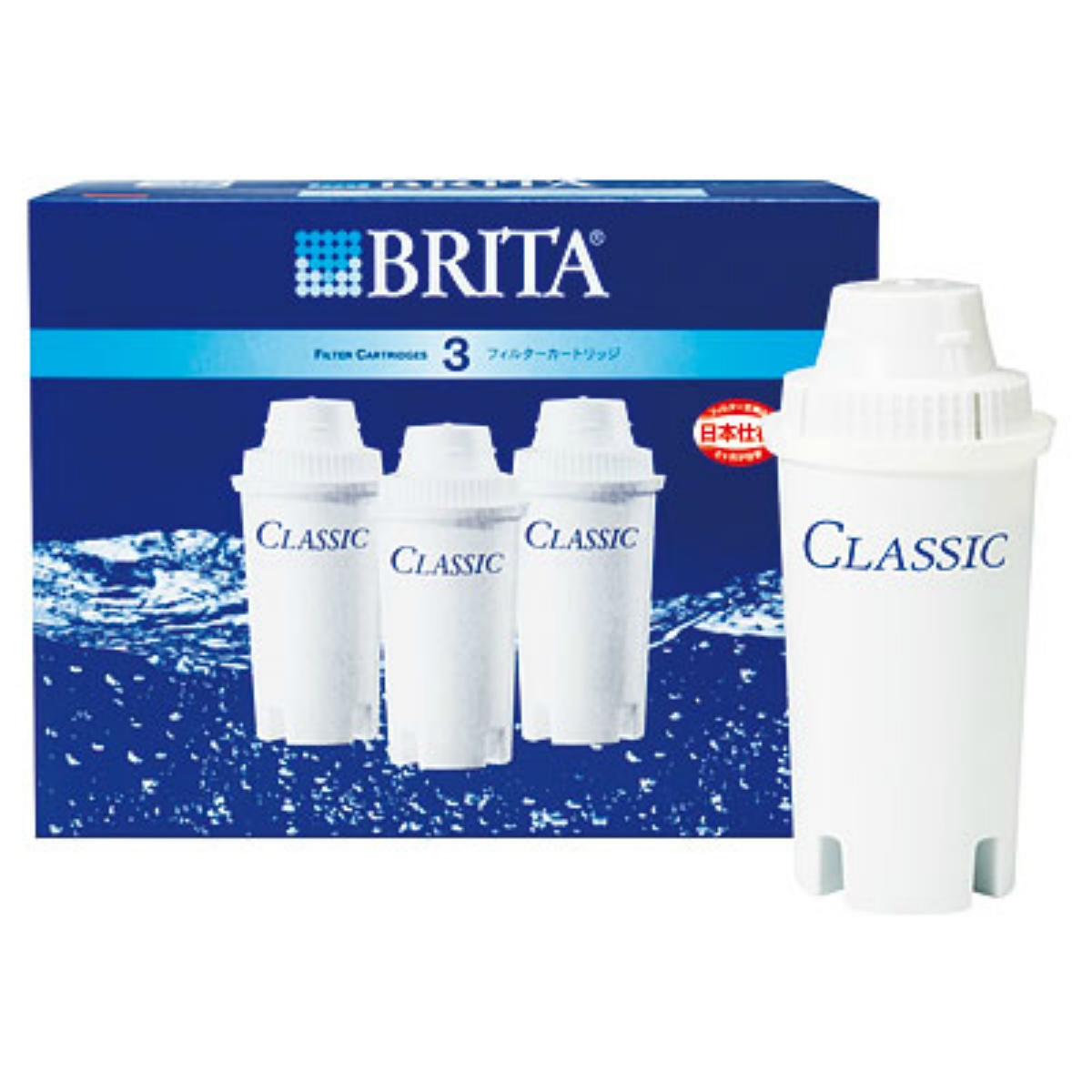 楽天市場】【浄水器BRITA】ブリタ ポット型浄水器 クラシック用 交換 