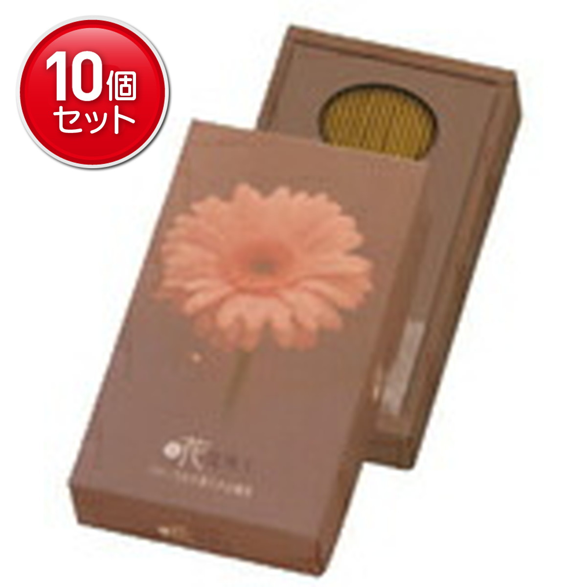 【最安挑戦！まとめ買い×10点セット】カメヤマ *花は咲く フローラルの香り190G　 ( 4901435846491 )