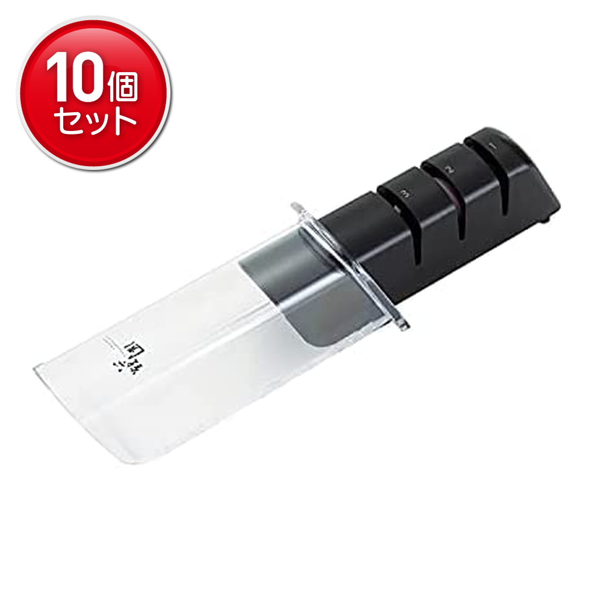 【最安挑戦！まとめ買い×10点セット】貝印 関孫六 ダイヤモンド & セラミック シャープナー AP0308