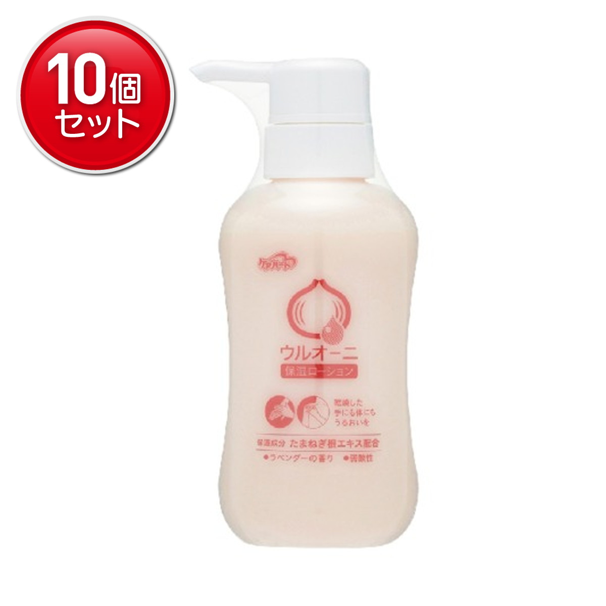【最安挑戦！まとめ買い&times;10点セット】玉川衛材 ケアハート ウルオーニ 保湿ローション 300ML｜姫路流通センター