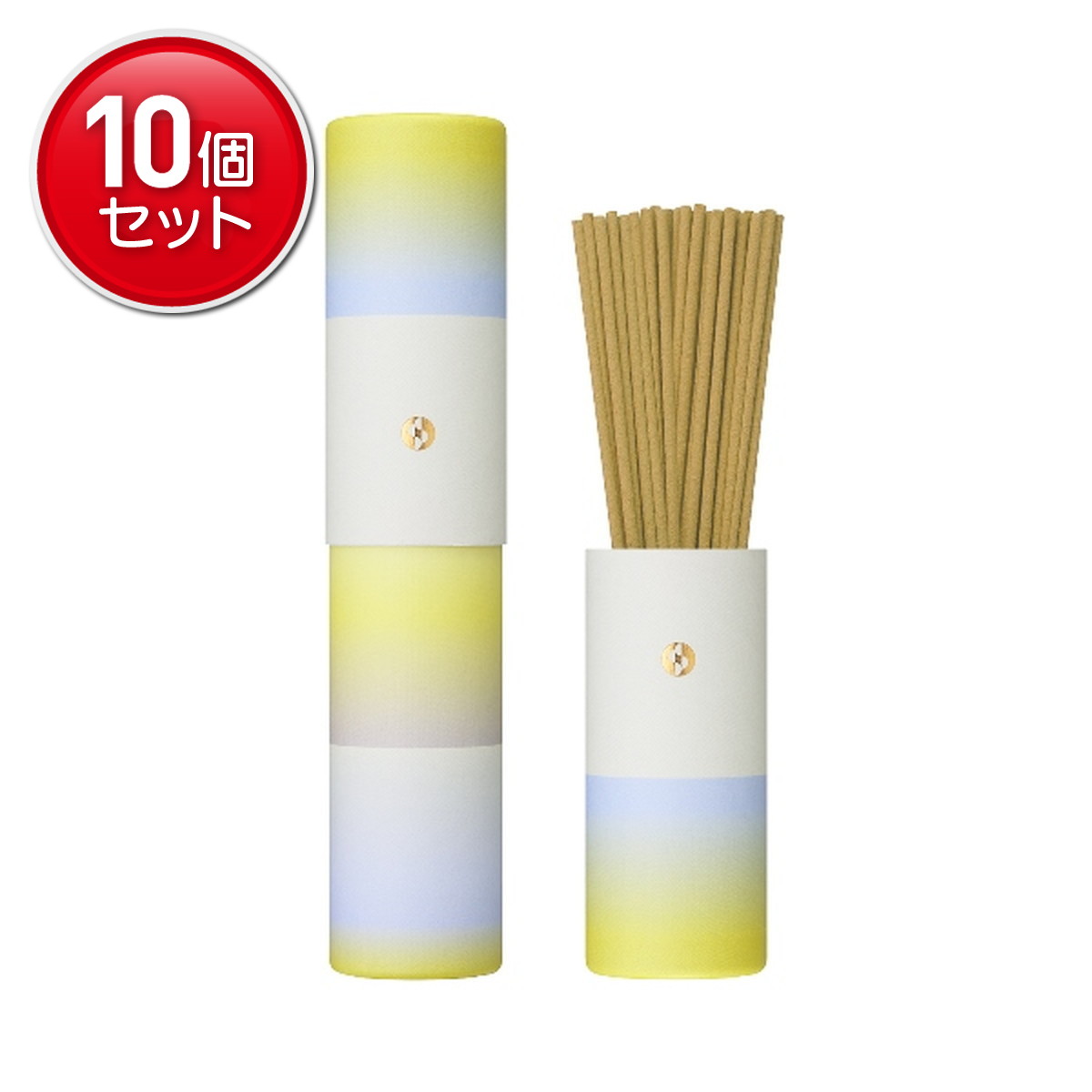 【最安挑戦！まとめ買い×10点セット】日本香堂 セントスケープ ミモザ&ホワイトムスク 30本入 お香