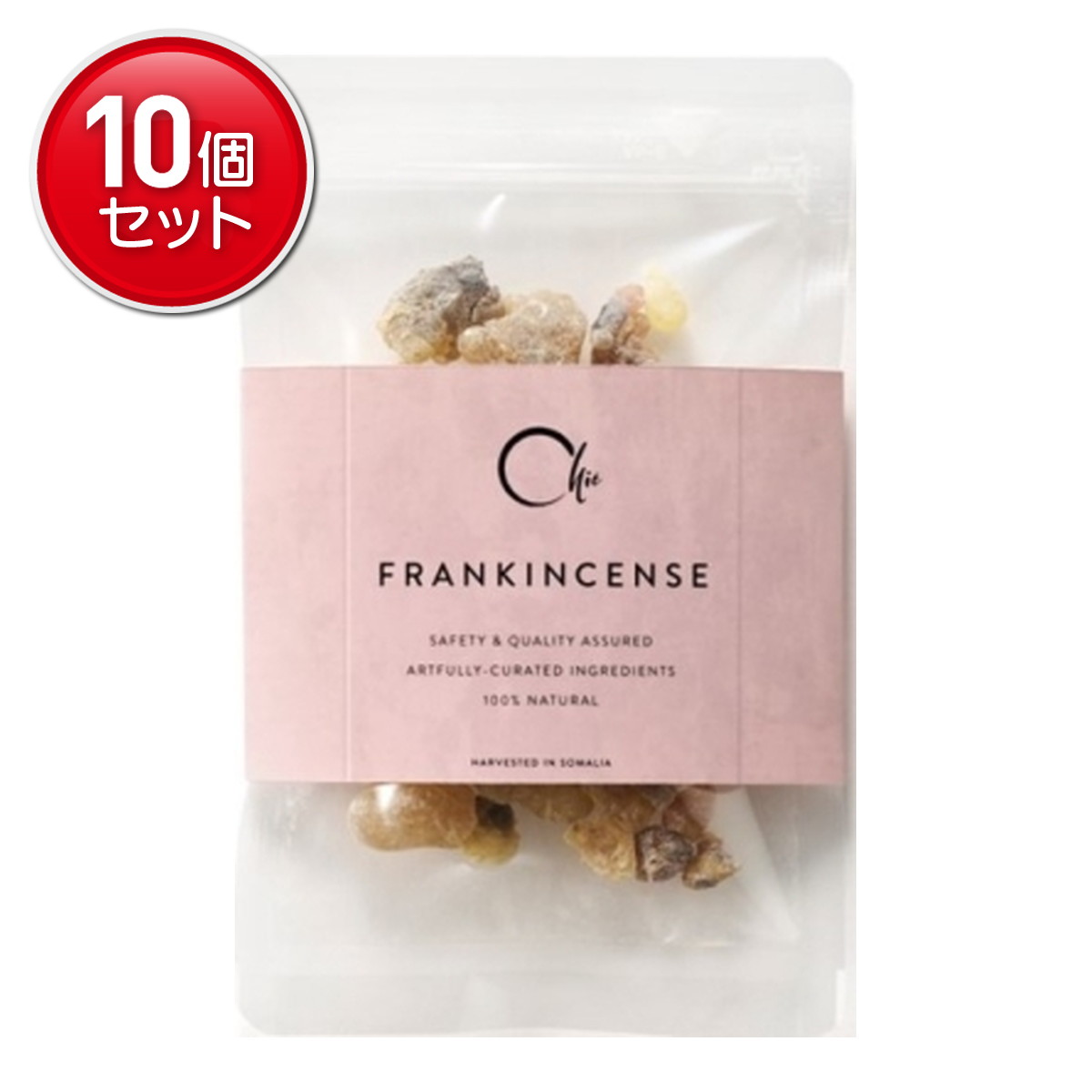 【最安挑戦！まとめ買い&times;10点セット】日本香堂 CHIE FRANKINCENSE レジン 乳香 フランキンセンス｜姫路流通センター 10,831円