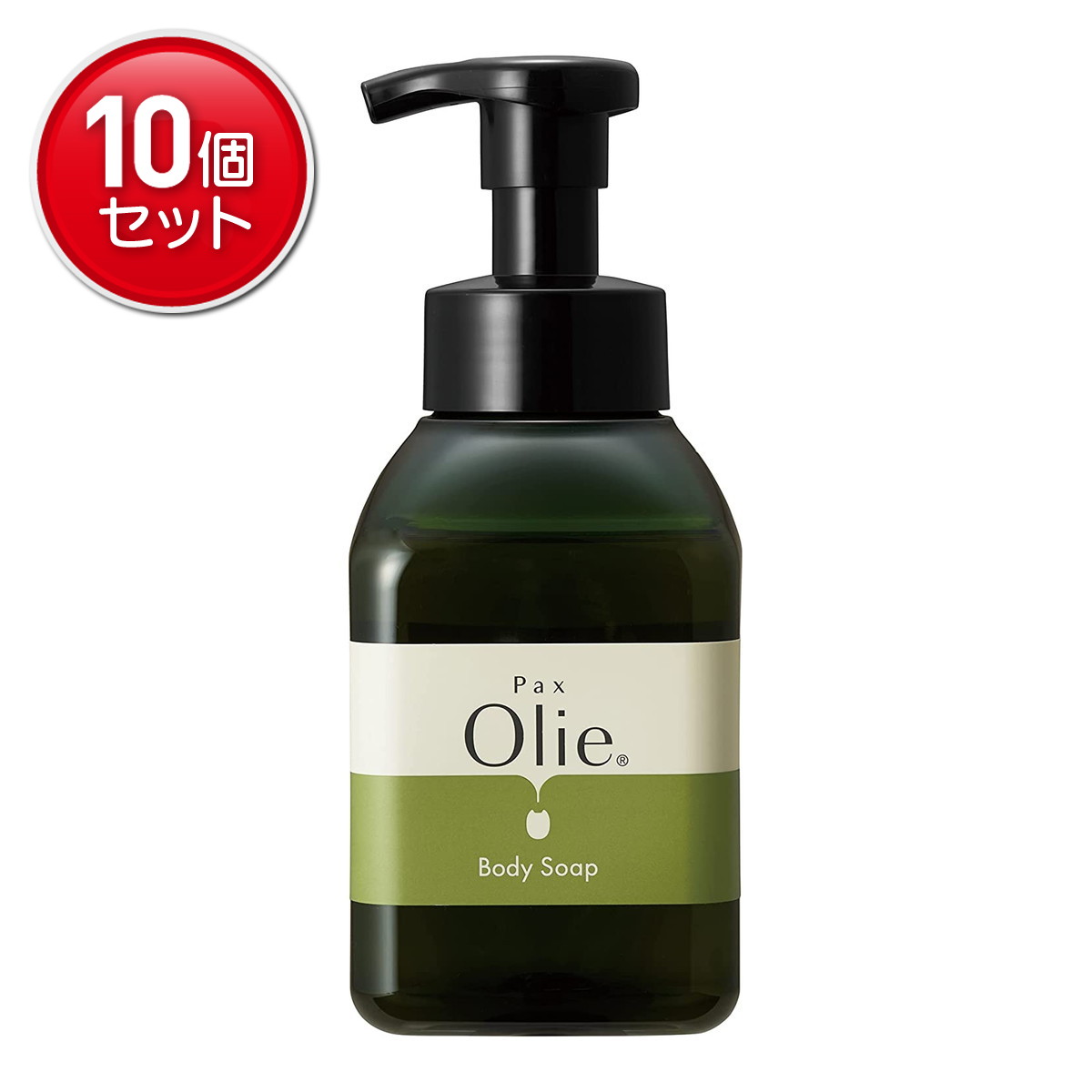 【最安挑戦！まとめ買い×10点セット】太陽油脂 Pax Olie パックス オリー ボディーソープ 450ml
