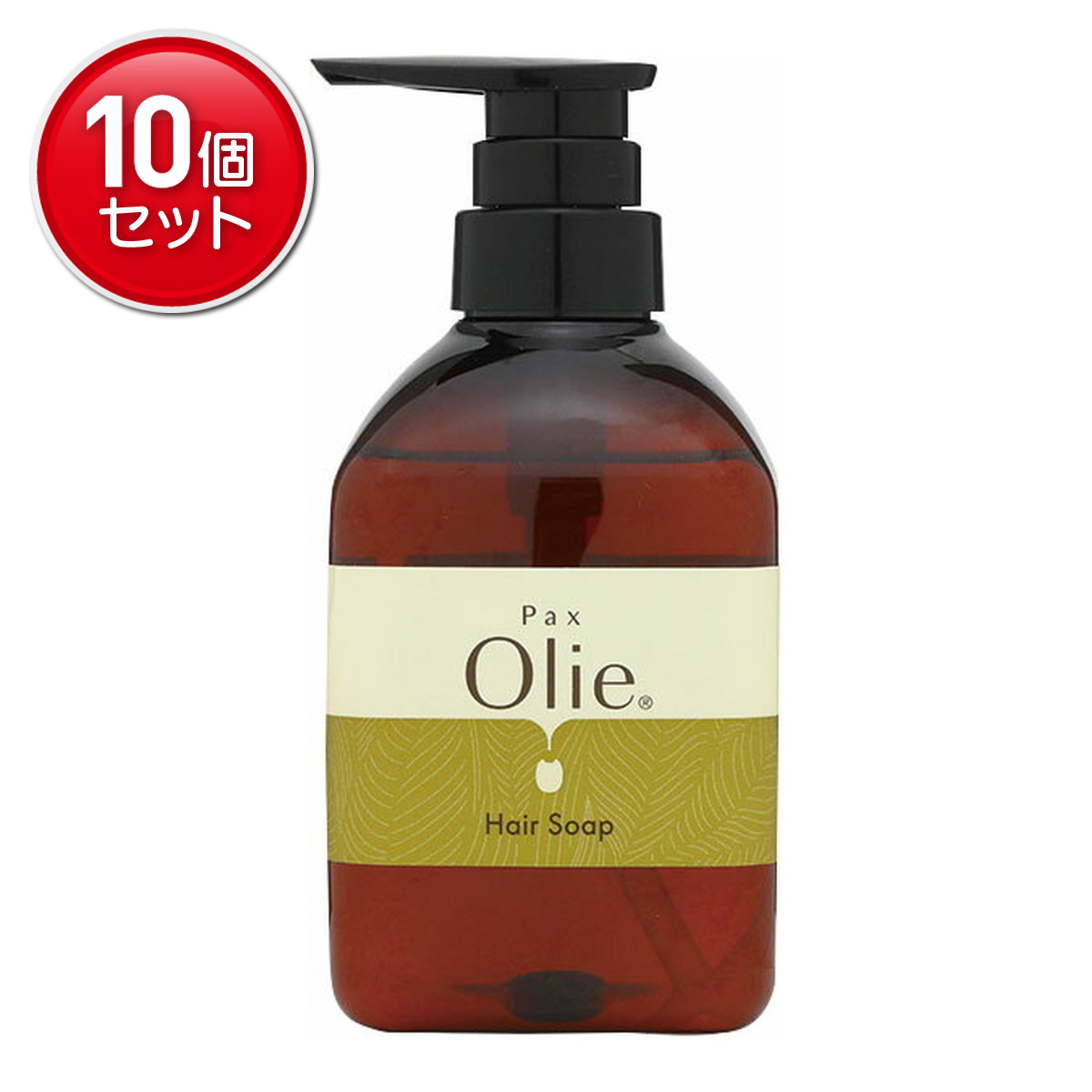 【最安挑戦！まとめ買い×10点セット】太陽油脂 パックスオリー ヘアソープ シトラス&ハーブ 本体 450ml