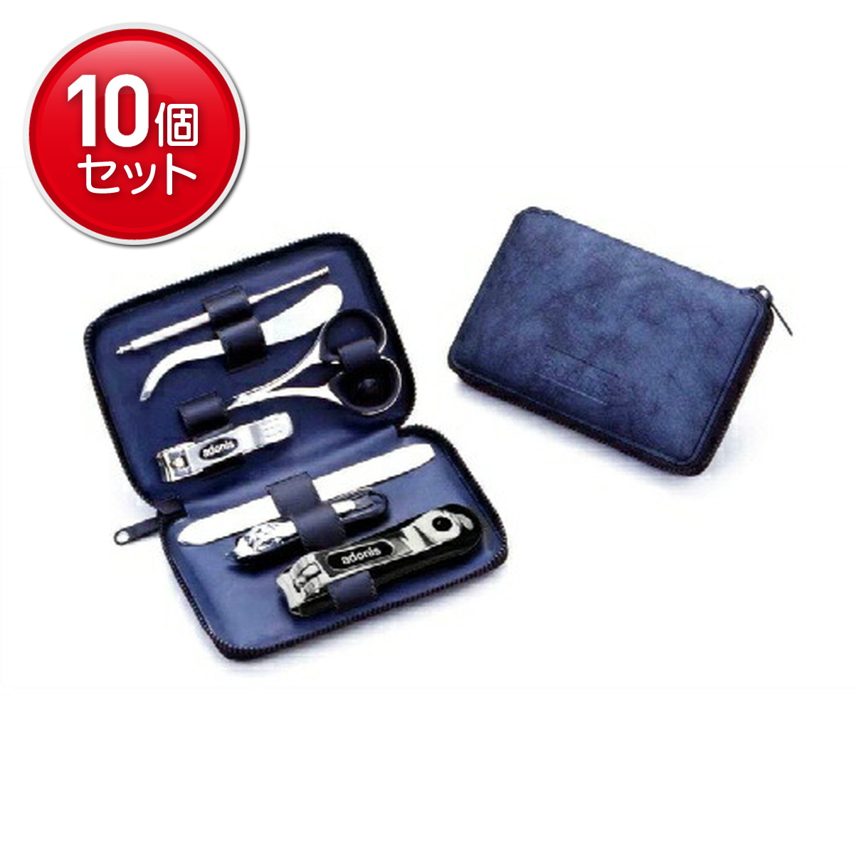 【最安挑戦！まとめ買い×10点セット】グリーンベル G-3022 アドニス グルーミングキット 1セット