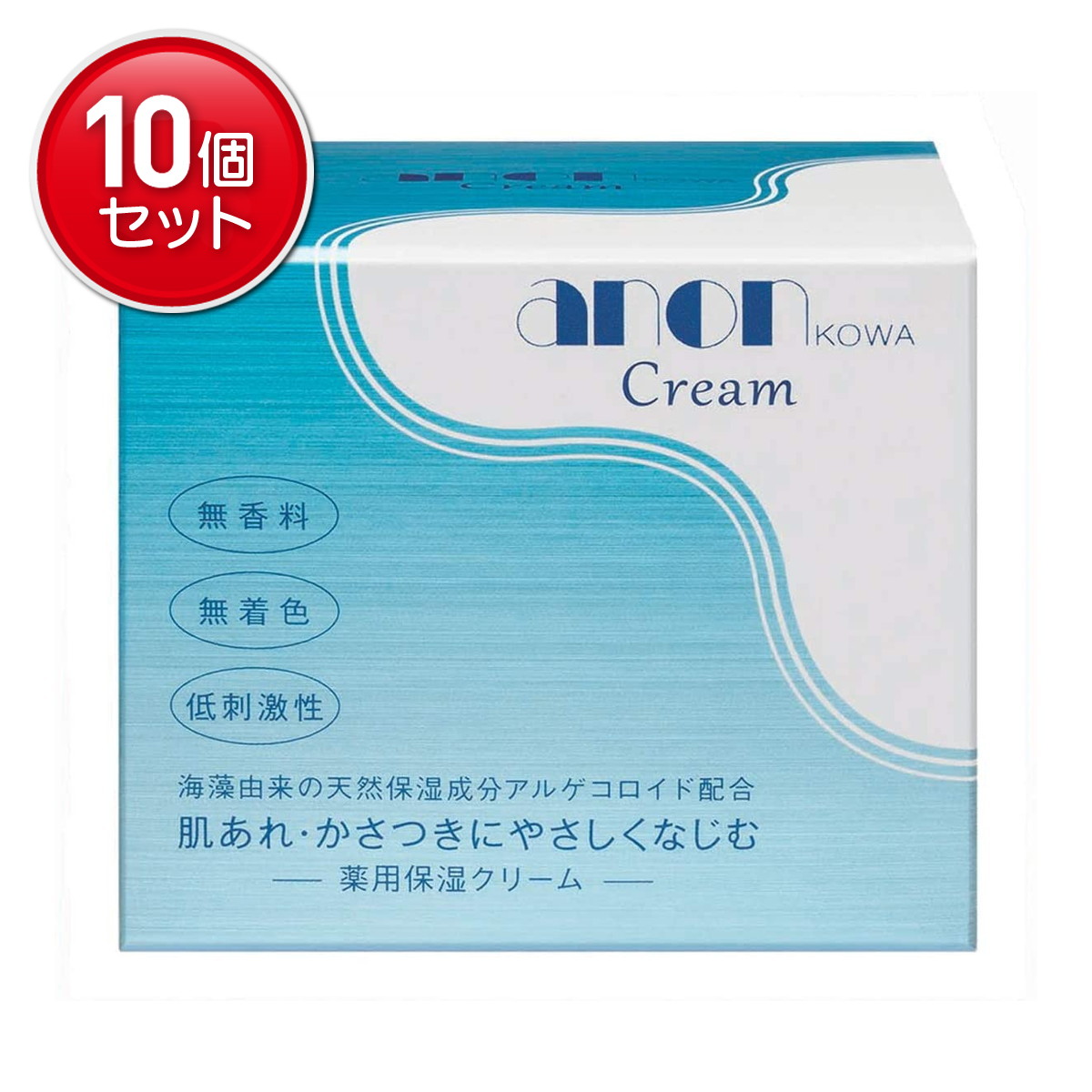 【最安挑戦！まとめ買い×10点セット】興和 アノン コーワ クリーム 160g 薬用保湿クリーム