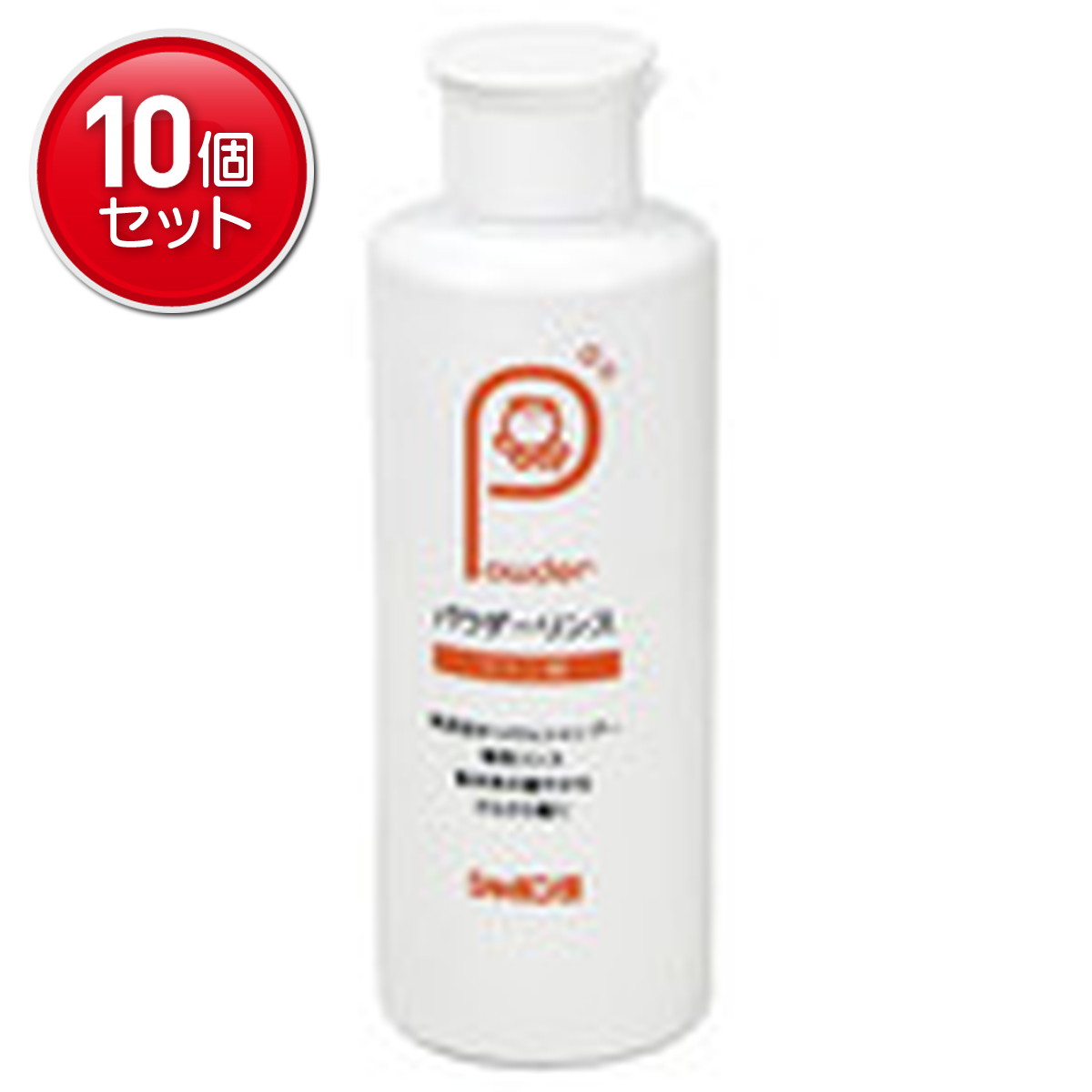 【最安挑戦！まとめ買い×10点セット】シャボン玉石けん　シャボン玉 パウダーリンス ボトル 150g ( 石鹸シャンプー用リンス ) ( 4901797009220 )