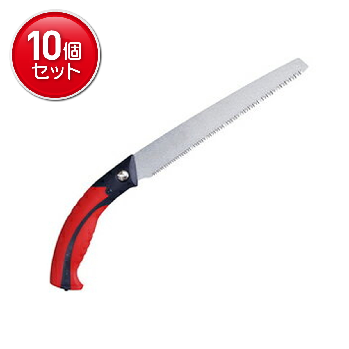 【最安挑戦！まとめ買い×10点セット】玉鳥産業 レザーソー 園芸 240 生木 本体 7343G