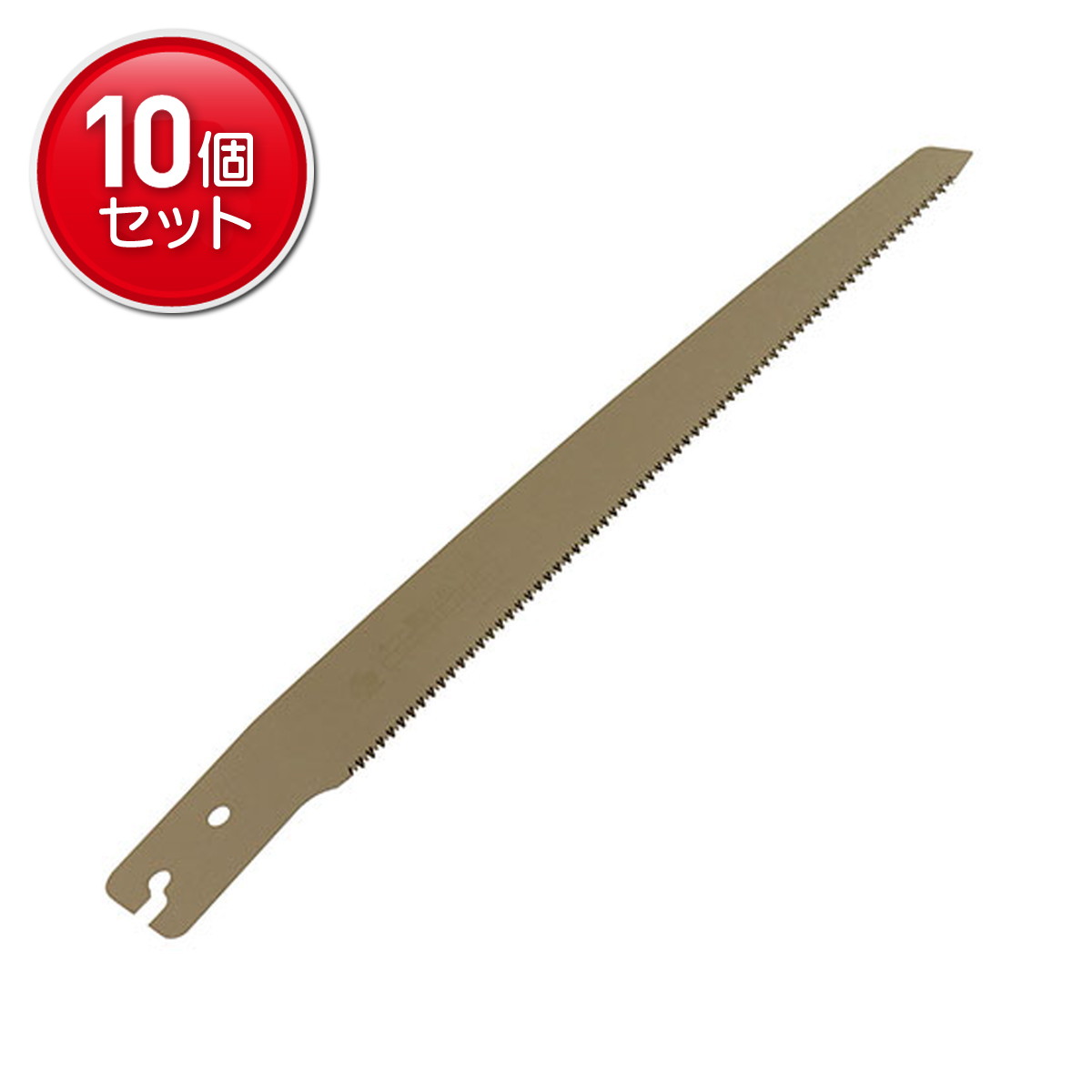 【最安挑戦！まとめ買い×10点セット】玉鳥産業 レザーソー 園芸 240 竹挽 替刃 R714G