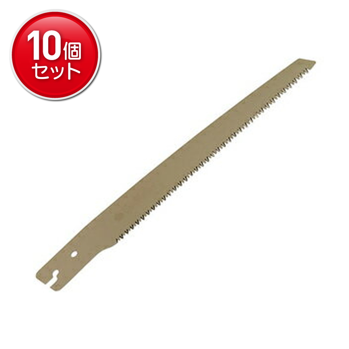 【最安挑戦!まとめ買い×10点セット】玉鳥産業 レザーソー 園芸 240 生木 替刃 R734G