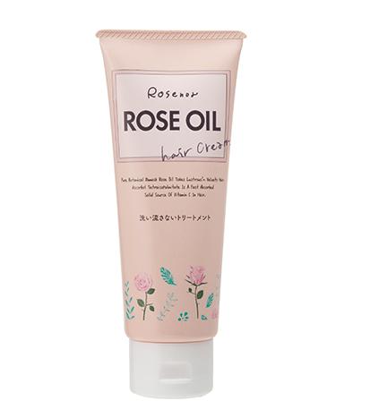 【送料込・まとめ買い&times;48個セット】ロゼノア ローズオイル ヘアクリーム 150g｜姫路流通センター