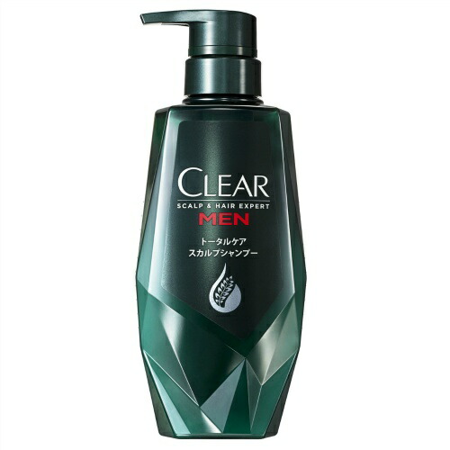 4902111755236 【12個入】 クリアフォーメン トータルケア スカルプシャンプー ポンプ 93855【キャンセル不可】 4902111755236.jpg