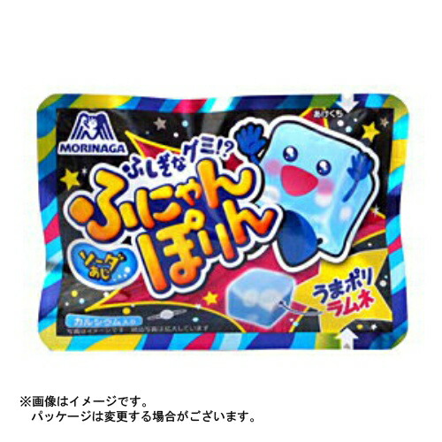 楽天市場 送料込 まとめ買い 144個セット 森永 ふにゃんぽりん ソーダ味 19g 姫路流通センター