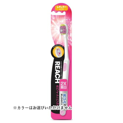 【送料込・まとめ買い×72点セット】REACH リーチ ホワイトニングEX レギュラー ふつう 1本入 ※カラーは選べません