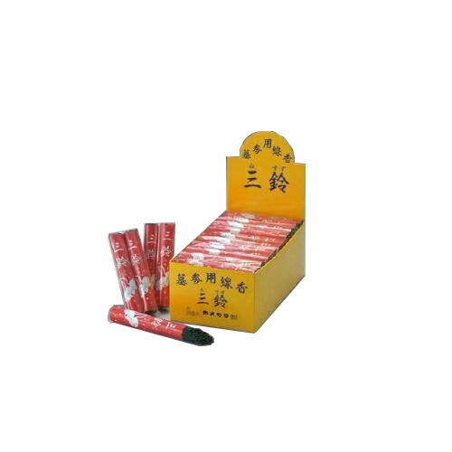 【送料込・まとめ買い×160個セット】カメヤマ 三鈴 太巻 60g