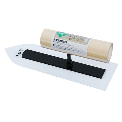 【送料込・まとめ買い&times;9点セット】緑長 プラスチック製フィット仕上コテ 180MM｜姫路流通センター