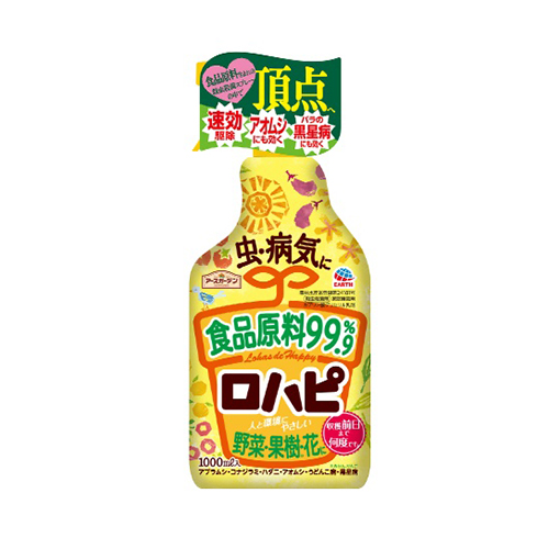 【送料込・まとめ買い×15点セット】アース製薬 アースガーデン ロハピ 1000ml