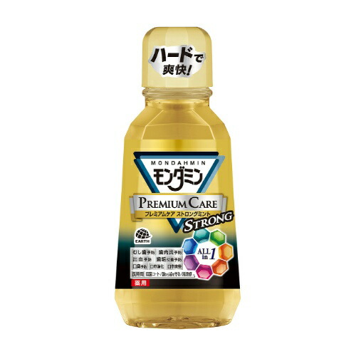 アース製薬 モンダミン プレミアムケア ストロングミント 380ml