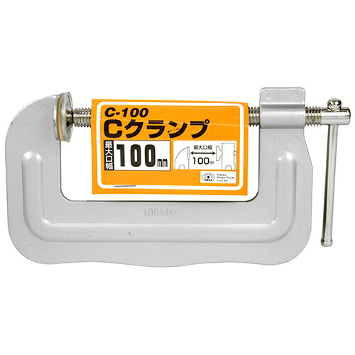【送料込・まとめ買い&times;40点セット】藤原産業 SK11 Cクランプ 100MM｜姫路流通センター 17,486円