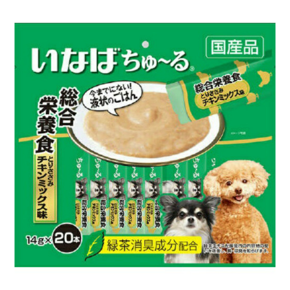 楽天市場 送料込 まとめ買い 10個セット いなば ちゅ る 総合栄養食 とりささみ チキンミックス味 14g 20本 姫路流通センター