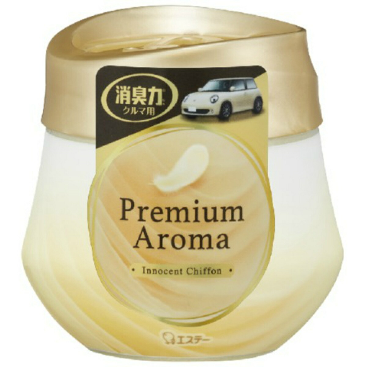 楽天市場 エステー 消臭力 クルマ用 Premium Aroma プレミアム アロマ ゲルタイプ イノセントシフォン 90g 姫路流通センター