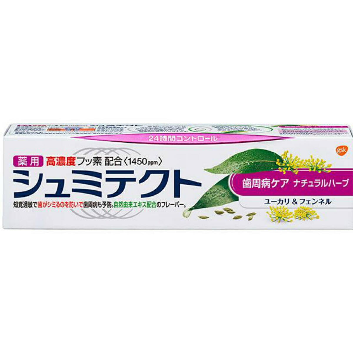 最大68％オフ！ グラクソスミスクライン 薬用 シュミテクト 歯周病ケア ナチュラルハーブ 90g fucoa.cl