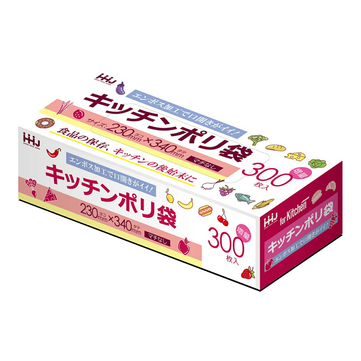 楽天市場】ジャパックス PRH29W 手付き ポリ袋 乳白 L 100枚入 : 姫路流通センター