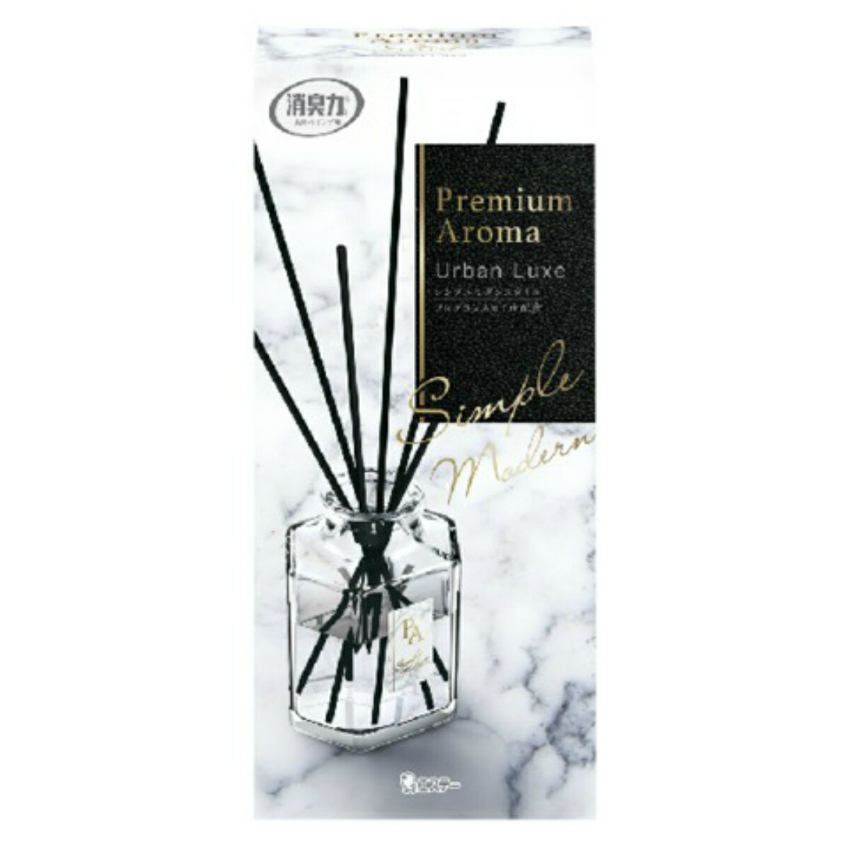 【送料込・まとめ買い×10個セット】エステー お部屋の消臭力 Premium Aroma Stick プレミアムアロマ スティック アーバンリュクス 本体 50ml