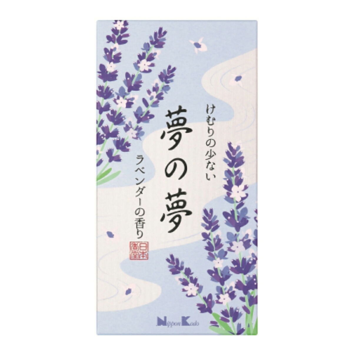 【送料込・まとめ買い×100個セット】日本香堂 夢の夢 ラベンダーの香り バラ詰