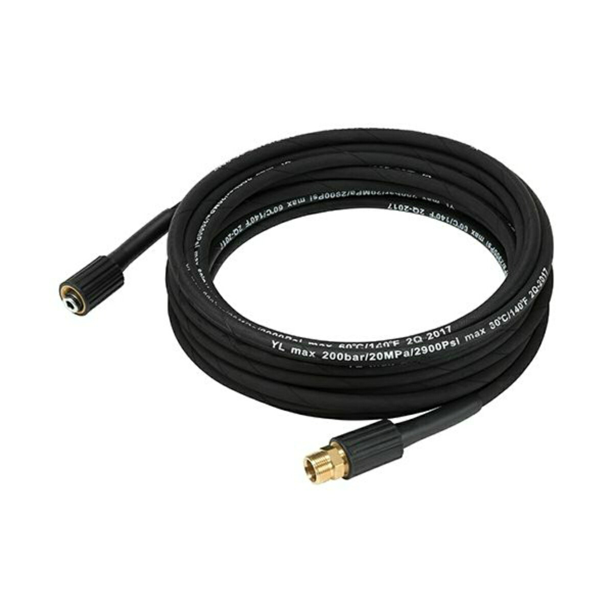 【送料込・まとめ買い&times;3個セット】ZAOH 延長 高圧 ゴムホース 10M VAC-2003｜姫路流通センター