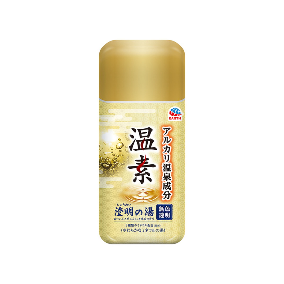 楽天市場】【アース製薬】温素 琥珀の湯 ６００ｇ 本体 ( オンソ