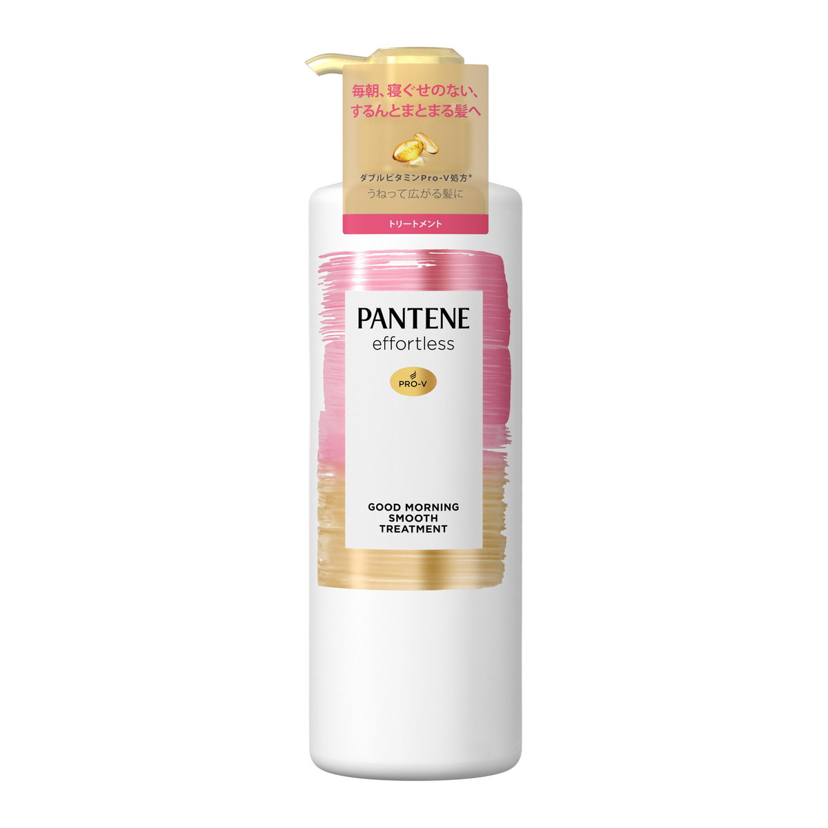【送料込・まとめ買い×6点セット】P&G パンテーン エフォートレス グッドモーニング スムース トリートメント ポンプ 480g 本体 4,582円