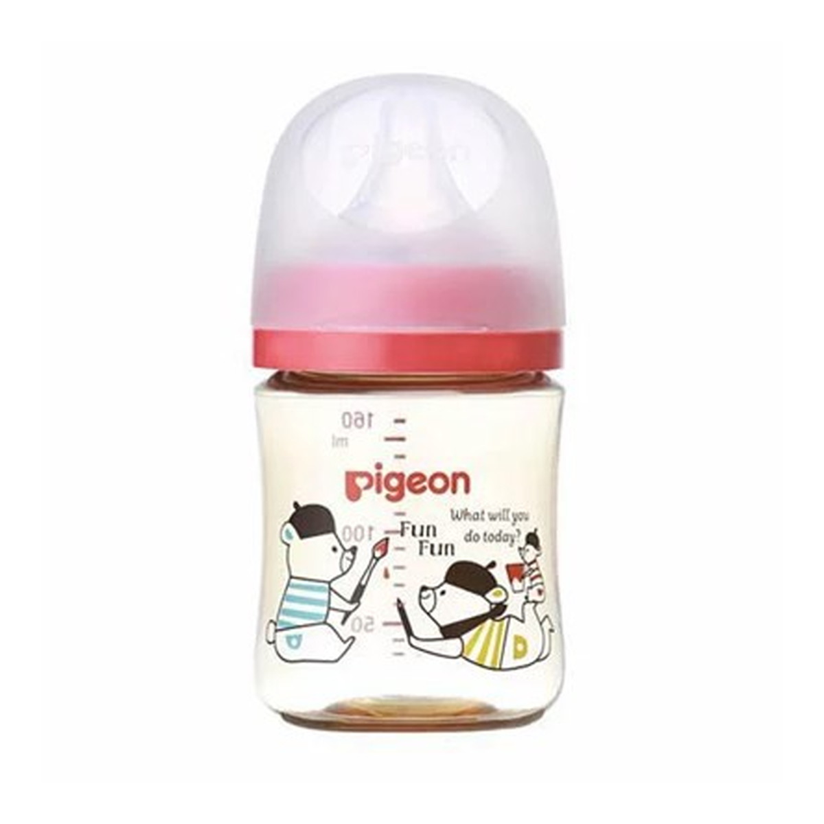 満点の ピジョン 母乳実感 哺乳びん プラスチック Bear 160ml 