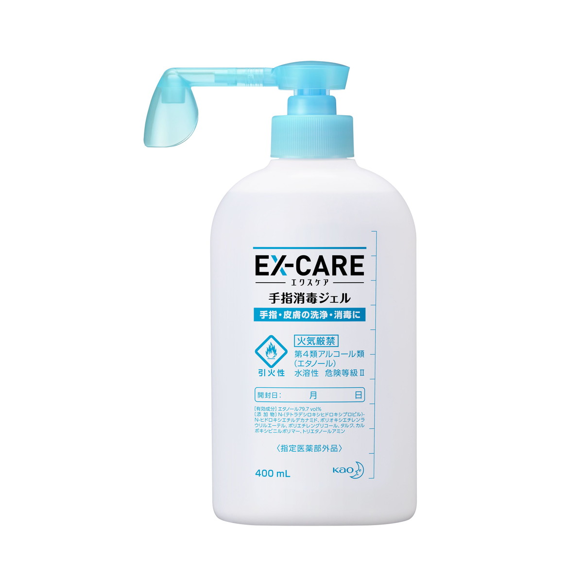 【送料込・まとめ買い×6点セット】花王プロフェッショナル 業務用 EX-CARE エクスケア 手指消毒ジェル 400ml