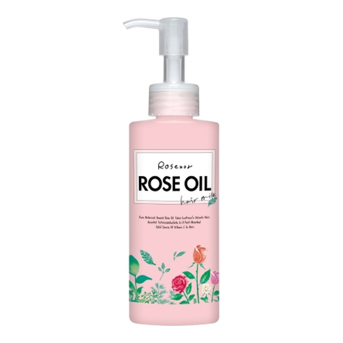 【送料込・まとめ買い×48個セット】黒ばら本舗 ロゼノア ローズオイル ヘアミルク 150ml|姫路流通センター