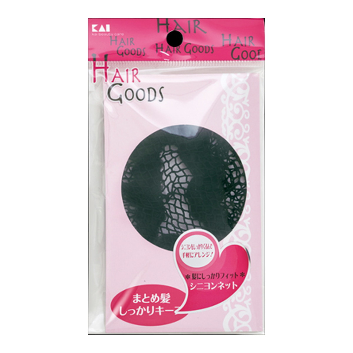 【送料込・まとめ買い&times;360個セット】貝印 HA3047 ヘアグッズ シニヨンネット｜姫路流通センター