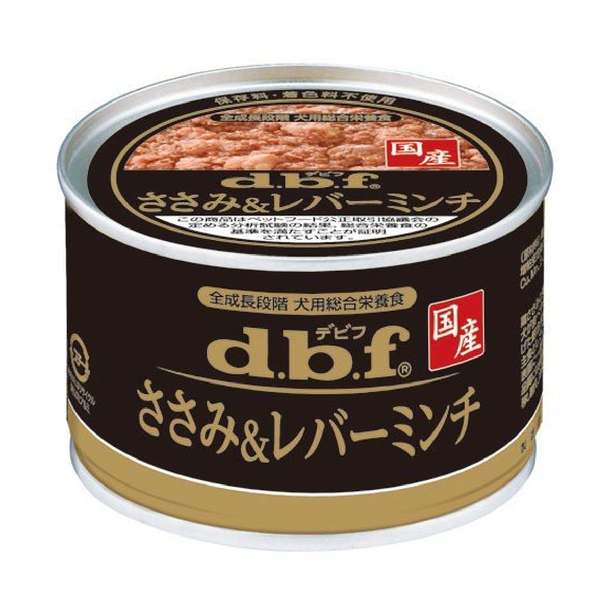 【送料込・まとめ買い×24点セット】デビフペット ささみ&レバーミンチ 150g 犬用総合栄養食 4,441円