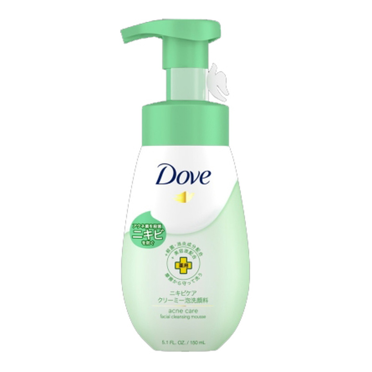 【送料込・まとめ買い×8点セット】ユニリーバ ダヴ ニキビケア クリーミー泡洗顔料 150ml 薬用 洗顔フォーム
