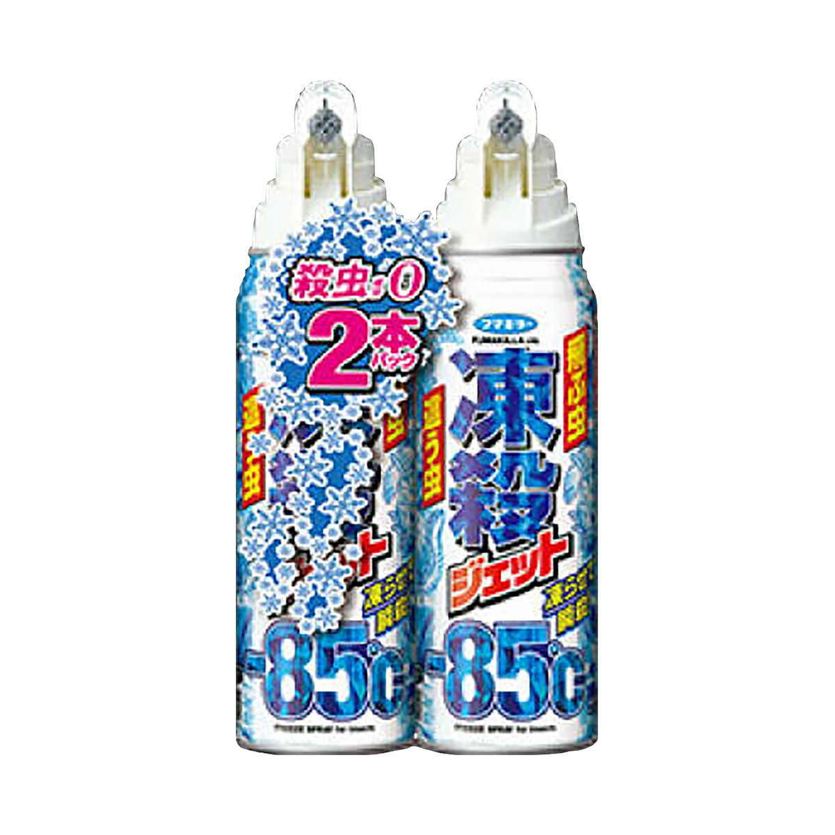 【送料込・まとめ買い×10個セット】フマキラー 凍殺ジェット 300ml×2本 殺虫スプレー|姫路流通センター