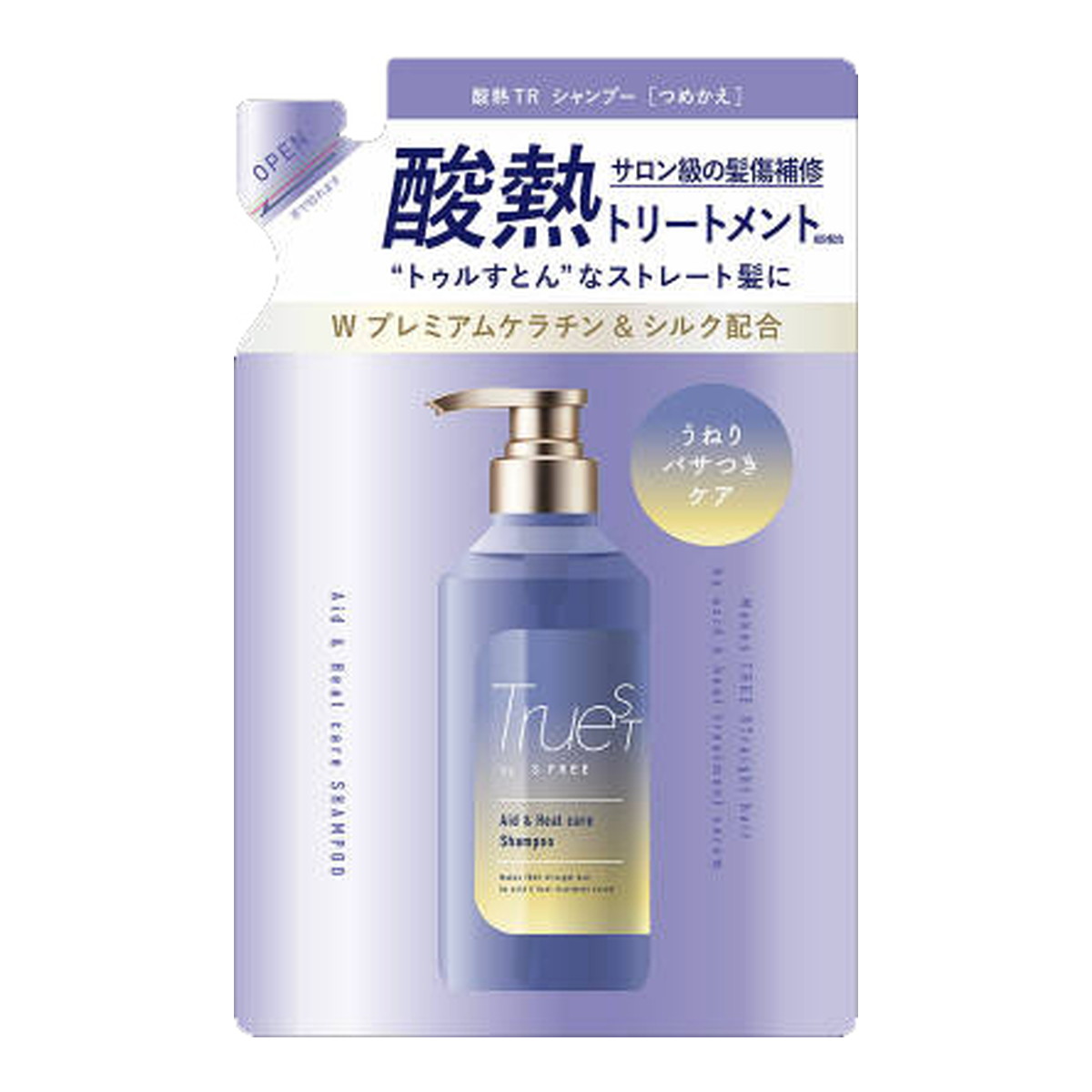 コスメテックスローランド トゥルースト バイエスフリー 酸熱TR シャンプー つめかえ用 400ml ヘアリペアメントシャンプー | 姫路流通センター