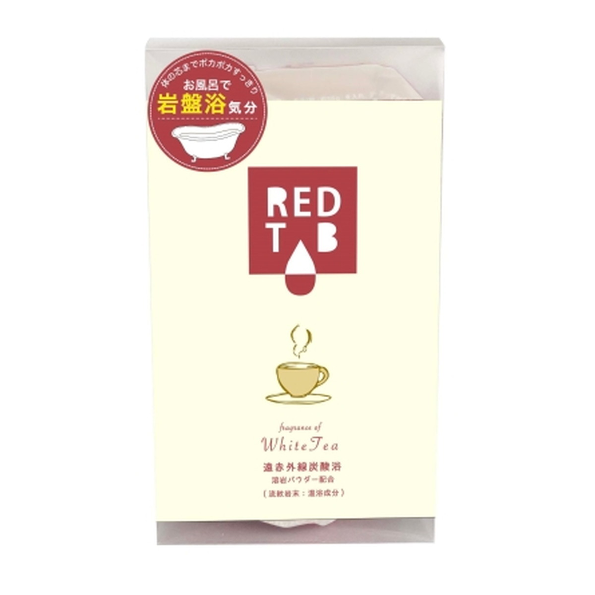 【送料込・まとめ買い&times;24個セット】ヘルス 遠赤外線炭酸浴 ホワイトティー 50g&times;6錠 入浴剤｜姫路流通センター