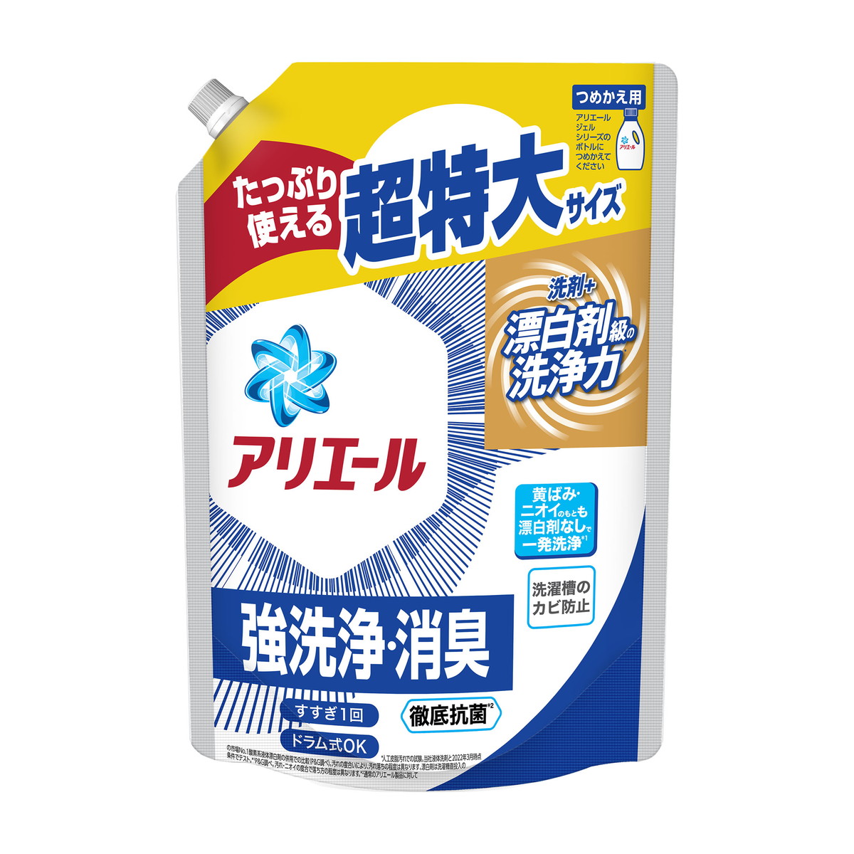 楽天市場】【無くなり次第終了】P&G アリエールジェル つめかえ用 通常