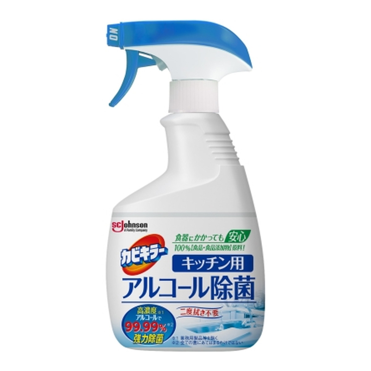 【送料込・まとめ買い×18個セット】ジョンソン カビキラー アルコール除菌 キッチン用 本体 400ml